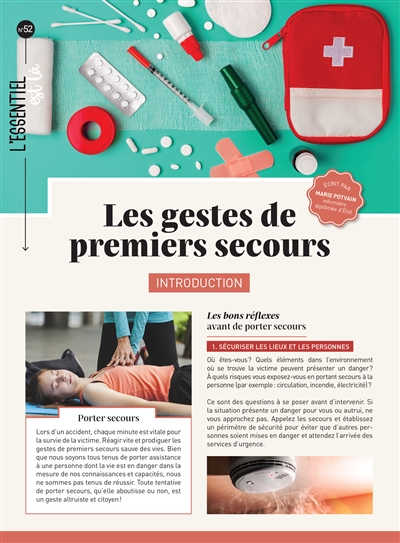 LES GESTES DE PREMIERS SECOURS - INTRODUCTION