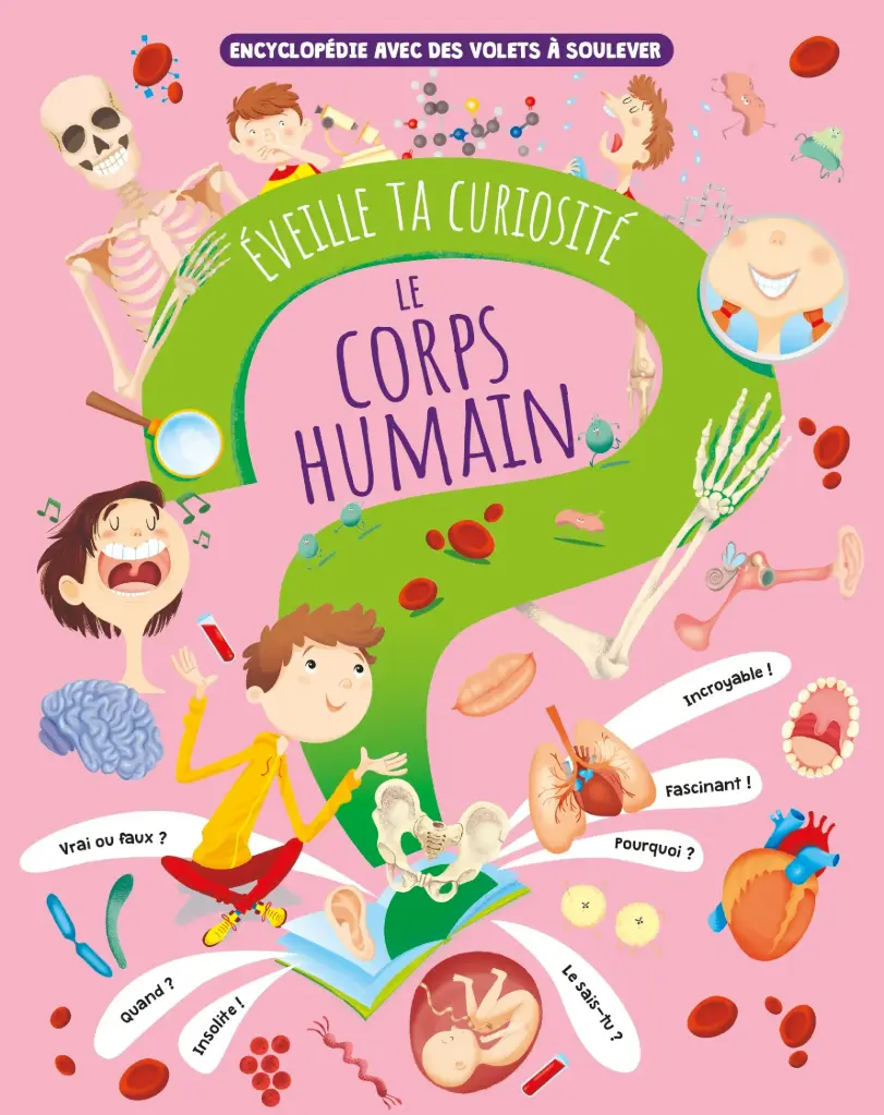 Encyclopédie - Le corps humain - Moon (volets)