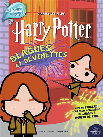HARRY POTTER - BLAGUES ET DEVINETTES (PEINTURE MAGIQUE) 7773