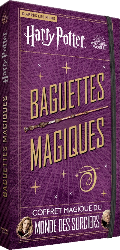 HARRY POTTER, COFFRET MAGIQUE DU MONDE DES SORCIERS 6 - BAGUETTES MAGIQUES 3407