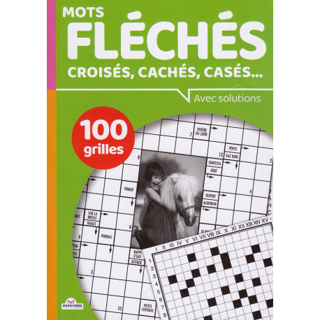 Mots Fléchés croisés, casés... (vert)