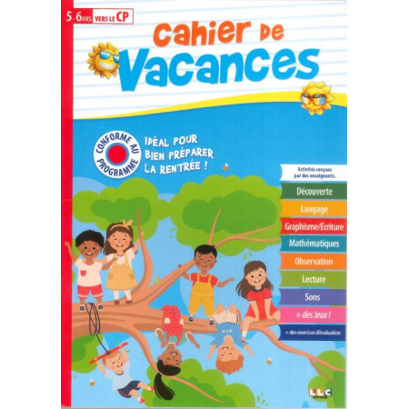 [SDP10622] Cahier de Vacances - Vers le CP