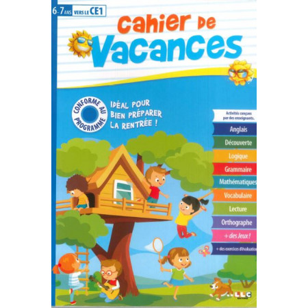[SDP10722] Cahier de Vacances - Vers le CE1