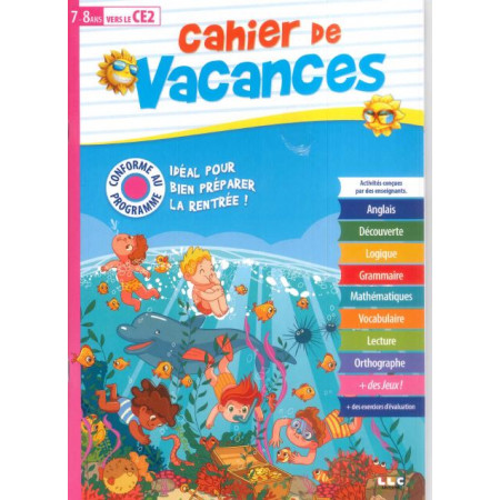 [SDP10822] Cahier de Vacances - Vers le CE2