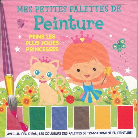 [SDP12322] Mes petites palettes de peinture - Peins les jolies princesses