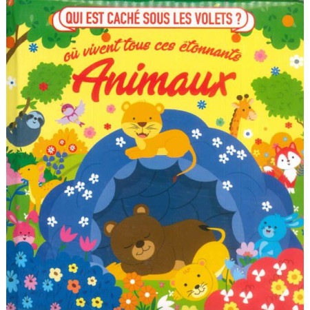 [SDP12622] Où vivent tous ces étonnants animaux - Volets