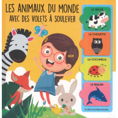 [SDP13422] Les animaux du monde avec des volets à soulever