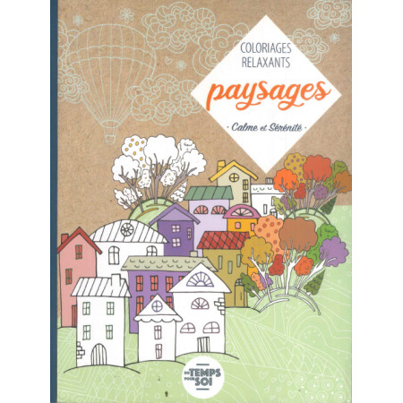 [SDP14322] Coloriages relaxants - Paysages (Hard cover)