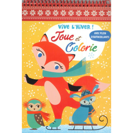 [SDP15522] Vive l'hiver ! Joue et colorie