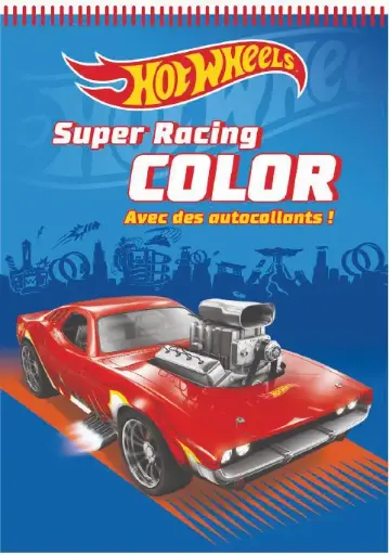 [SDP18922] Hot Wheels - Super Racing color + stickers