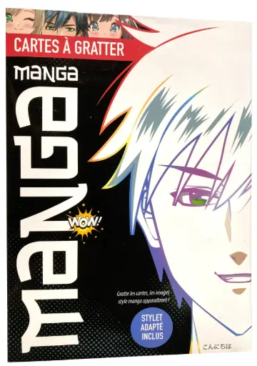 [SDP2623] MANGA - 6 cartes à gratter