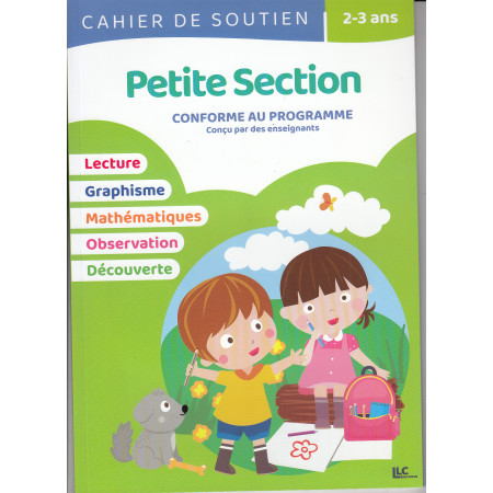 [SDP6023] Cahier de soutien - Petite Section - 2-3 ans
