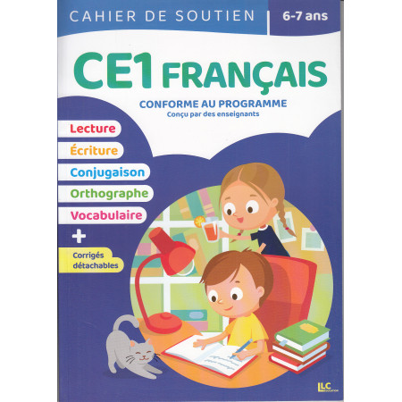 [SDP6523] Cahier de soutien - CE1 Français - 6-7 ans
