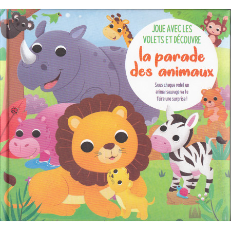 [SDP8623] LA PARADE DES ANIMAUX SAUVAGES - Maxi Flap Cartonné Fautes + étiquettes correctives
