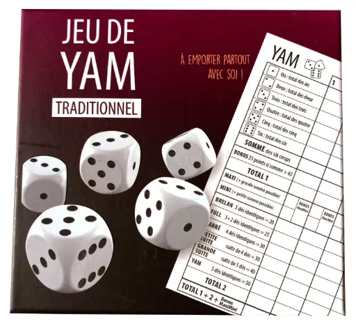 [SDP9923] Boîte - Jeu de Yam traditionnel