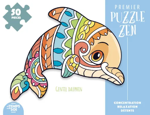 [SDP10123] Premier puzzle Zen - GENTIL DAUPHIN (50 pièces)