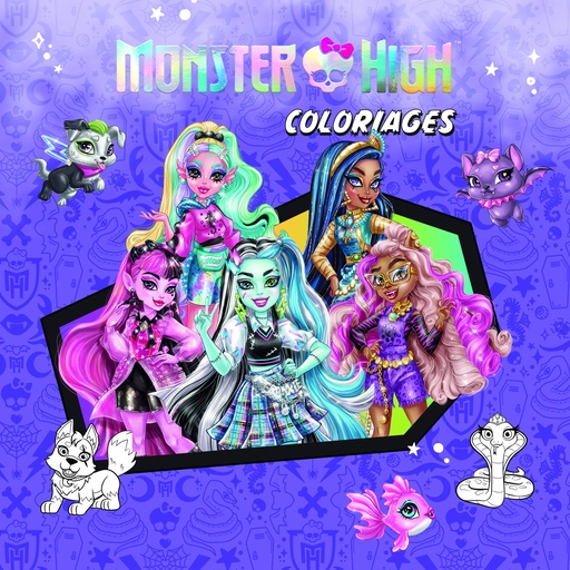 [SDP11123] MONSTER HIGH - Coloriages