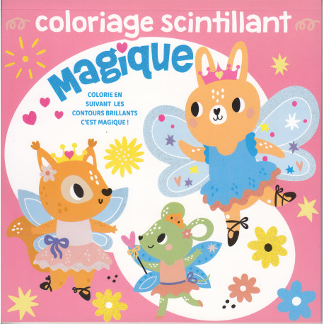 [SDP7517] Coloriage scintillant magique