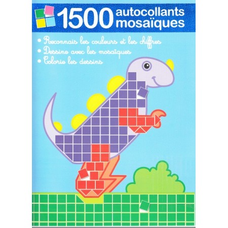 [LLC0614] 1500 autocollants mosaïques