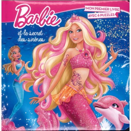 [SDP5617B] Barbie et le secret des sirènes - Livre puzzle