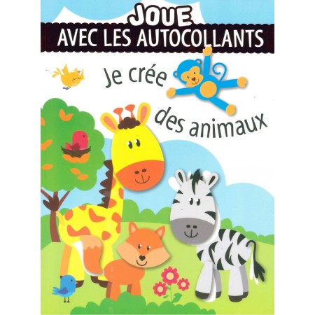 [SDP6617] Joue avec les autocollants - Je crée des animaux