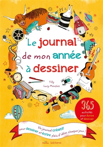 Le journal de mon année à dessiner  - Grand Format 