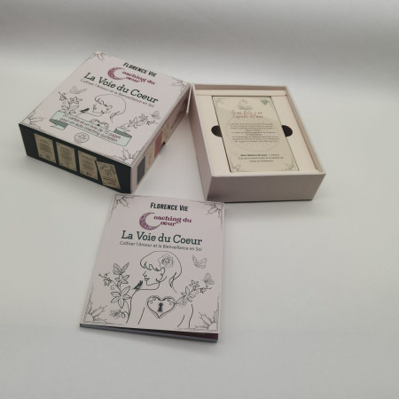 La voie du coeur - Coffret avec 31 cartes et un livre pour un autocoaching quotidien 