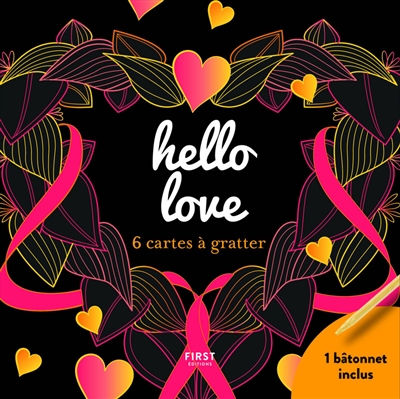 [000721475] Hello love - 6 cartes à gratter