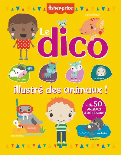 [MXL8825] Fisher Price Le Dico illustré des animaux