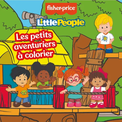 [MXL9025] Fisher Price - Les petits aventuriers à colorier