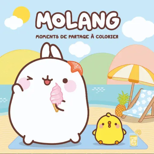 [MXL22925] Molang - Moments de partage à colorier