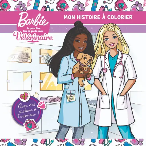 [MXL20424] Mon histoire à colorier - Barbie Vétérinaire 