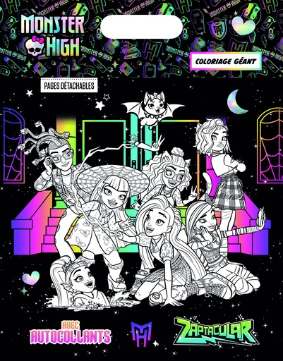 [SDP15123] MONSTER HIGH - Coloriages géant (corrigé)