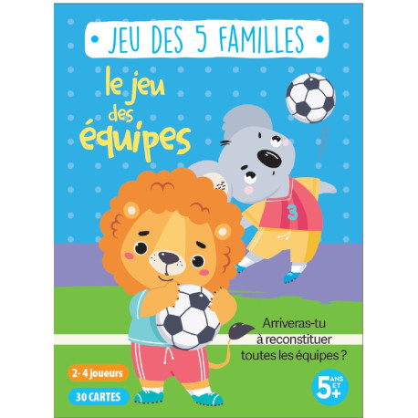 [SDP14123] Boite - Jeu des 5 familles - Le jeu des équipes