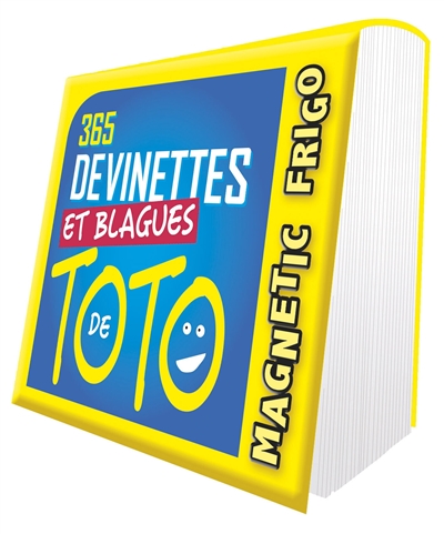 365 devinettes et blagues de Toto : magnetic frigo
