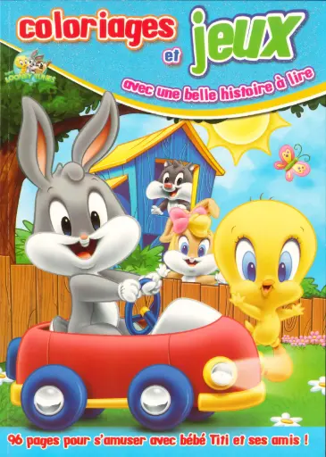 [SDPL29241] Coloriages et jeux avec histoire - Bébé Looney Tunes