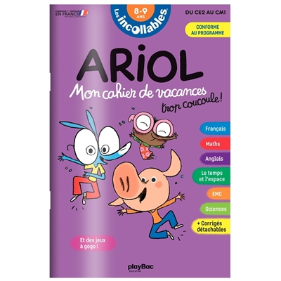 CAHIER DE VACANCES ARIOL CE2 vers CM1
