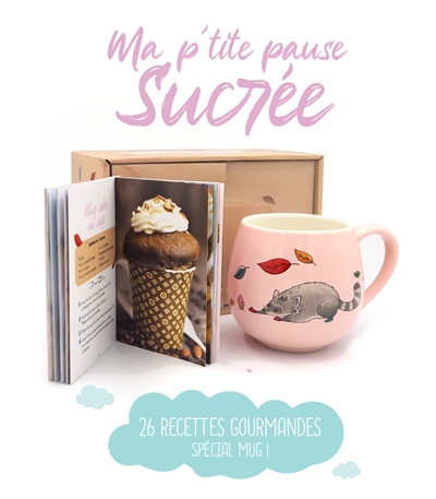 Coffret Ma p'tite pause sucrée - 26 recettes gourmandes spéciales Mug