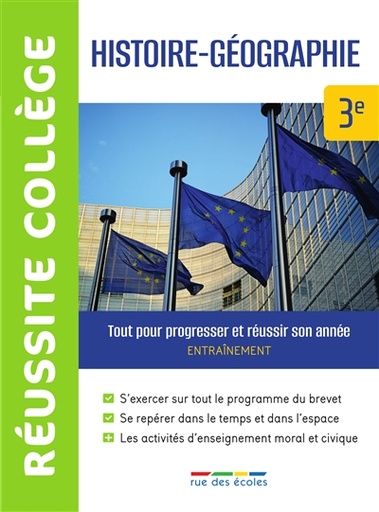 Réussite collège histoire-géographie 3e