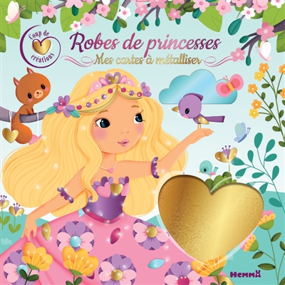 Coup de coeur créations : Robes de princesses : Mes cartes à métalliser