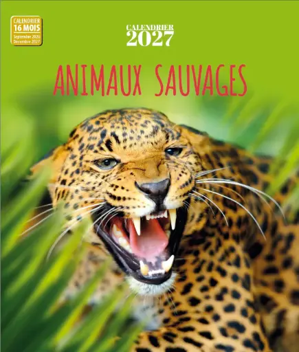 [MXL0426] Calendrier 2027 - Animaux sauvages