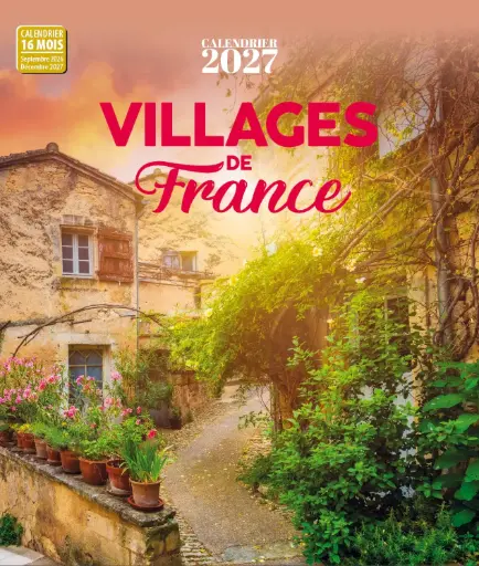 [MXL0926] Calendrier 2027 - Villages de France