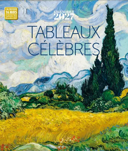 [MXL1626] Calendrier 2027 - Tableaux célèbres