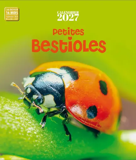 [MXL1728] Calendriers 2027 - Bestioles