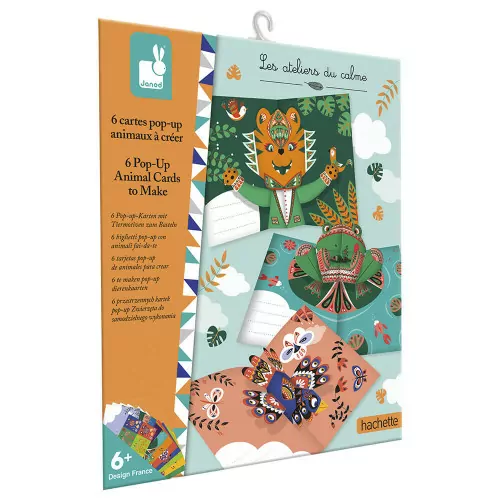 Cartes pop up animaux 