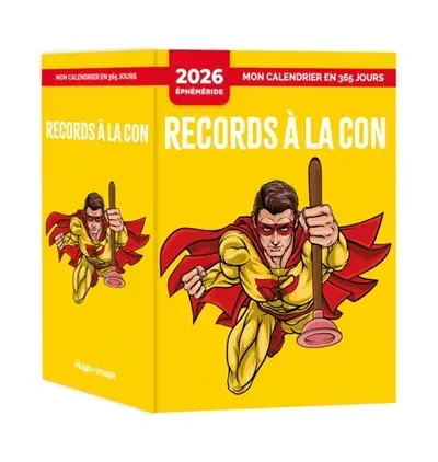 Mon Calendrier 2026 : Records à la con