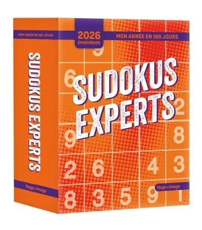 Mon année en 365 jours : 2026 : Sudokus Experts