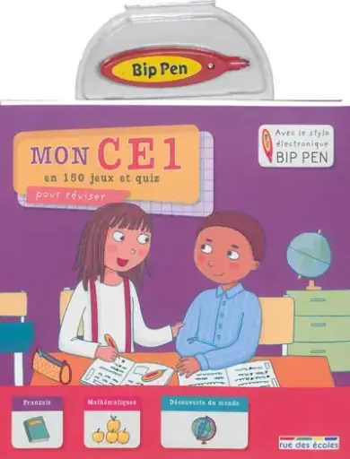 Mon CE1 en 150 jeux et quiz pour réviser : français, mathématiques, découverte du monde 