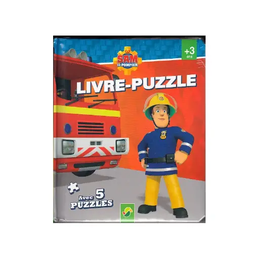 Livre Puzzle - Sam le pompier