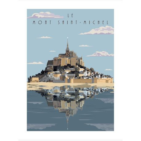[MXL2024] Affiche - Mont Saint-Michel